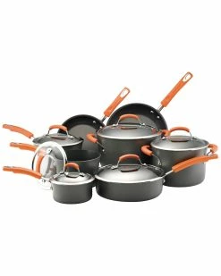 Best reviews of ⌛ Rachael Ray 8pc Hard-Anodized Nonstick Cookware Set Home 💯