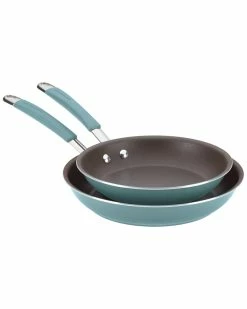 Promo 🔥 Rachael Ray Cucina 2pc Fry Pan Set Home Cookware 😍