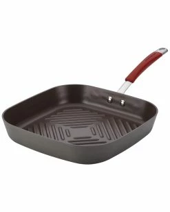 Budget 🔔 Rachael Ray Cucina Grill Pan Home Cookware 🎉