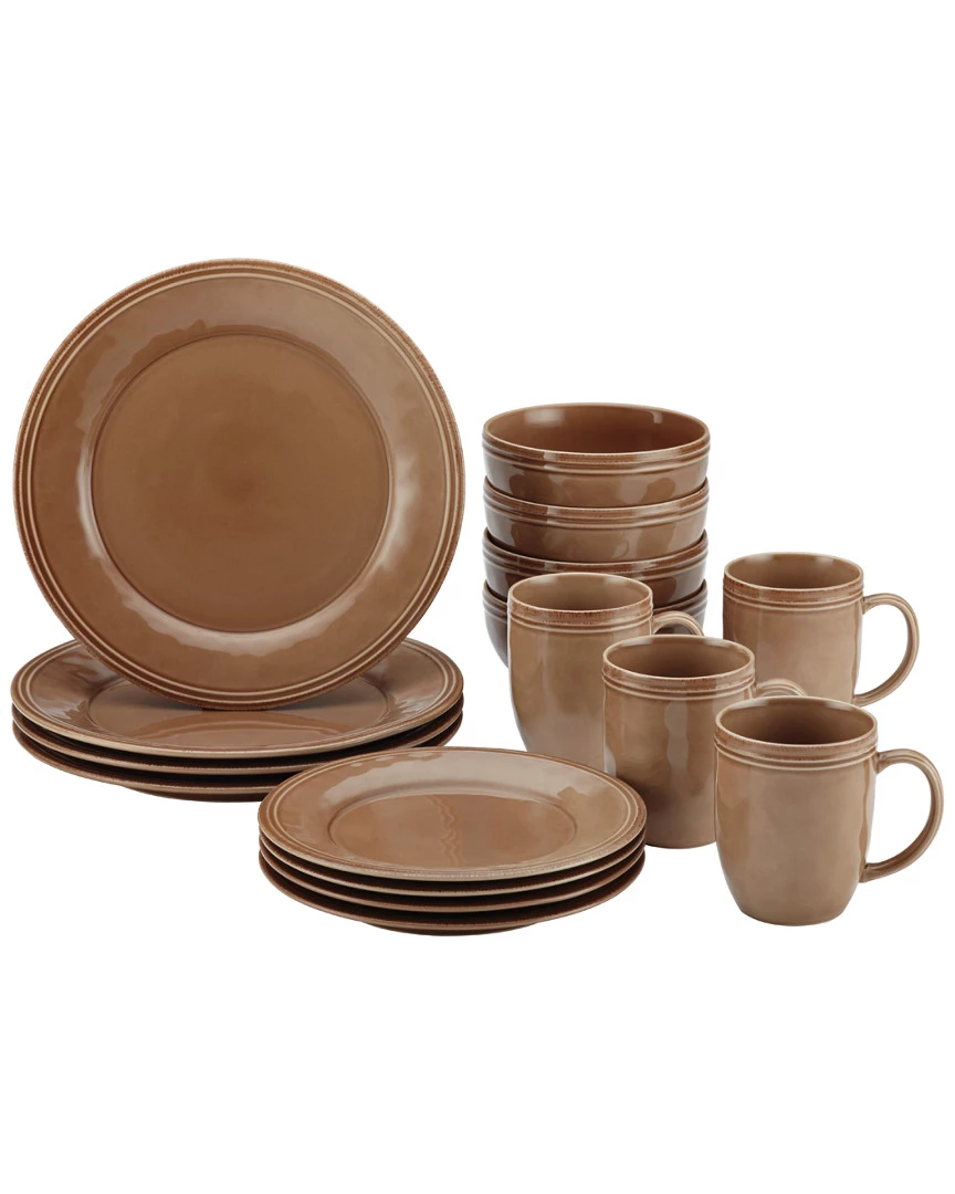 Best Sale βοΈ Rachael Ray Cucina 16pc Dinnerware Set Home π
