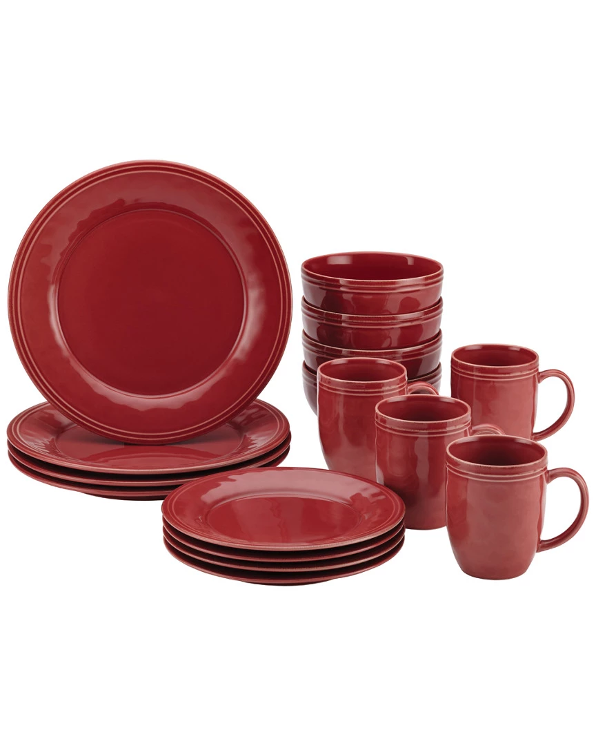 Flash Sale π Rachael Ray Cucina 16pc Dinnerware Set Home π