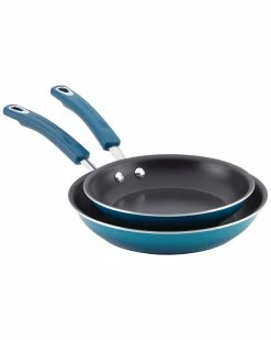 Best deal 😍 Rachael Ray Porcelain II Nonstick Twin Pack Skillet Home Cookware 😀