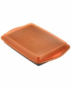 Cheapest 👍 Rachael Ray Yum-O 13in Covered Cake Pan Home Kitchen Tools & Gadgets ✨