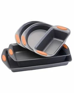 Budget 🎁 Rachael Ray Oven Lovin 5pc Bakeware Set Home Cookware ❤️