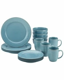 Deals 🧨 Rachael Ray Cucina Dinnerware 16pc Stoneware Dinnerware Set Home 🔥