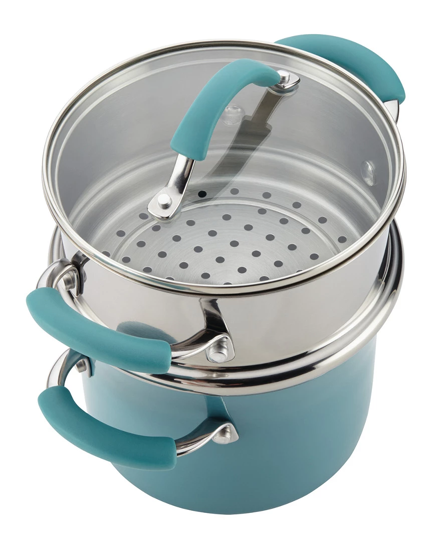Deals π― Rachael Ray Cucina Nonstick 3qt Multi-Pot Set Home Cookware π - Image 3