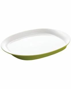 Hot Sale 💯 Rachael Ray Dinnerware Round And Square 14in Stoneware Oval Platter Home Serveware 🥰