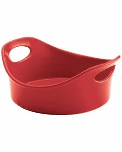 New 💯 Rachael Ray Stoneware 1.5qt Round Baker Home Cookware ✨