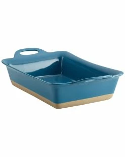 Buy 🧨 Rachael Ray Ceramic Rectangular Baker Home Cookware 👏