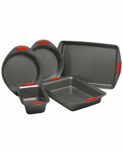 Coupon 💯 Rachael Ray Yum-O Nonstick 5pc Bakeware Set Home Cookware ⭐