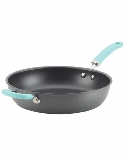 Outlet 🌟 Rachael Ray Create Delicious Nonstick Deep Skillet Home Cookware 🛒