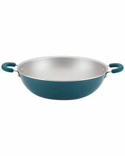 Flash Sale 🔔 Rachael Ray Create Delicious Aluminum Nonstick Wok Home Cookware ✨