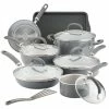 Cheap 🥰 Rachael Ray Create Delicious Aluminum Nonstick Cookware Set Home 😍
