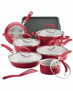 Cheapest ⌛ Rachael Ray Create Delicious Aluminum Nonstick Cookware Set Home 🛒