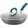 Wholesale 🌟 Rachael Ray Create Delicious Hard Anodized Aluminum Nonstick Deep Skillet Home Cookware 🔥