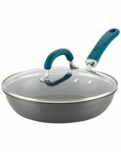 Wholesale 🌟 Rachael Ray Create Delicious Hard Anodized Aluminum Nonstick Deep Skillet Home Cookware 🔥