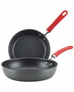 Flash Sale 😀 Rachael Ray Create Delicious Nonstick Deep Skillet Twin Pack Home Cookware 😉