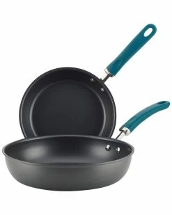Buy 💯 Rachael Ray Create Delicious Nonstick Deep Skillet Twin Pack Home Cookware 🎁