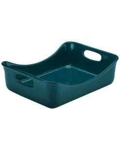 Deals 😉 Rachael Ray Ceramics Rectangular Baker Home Cookware 🔥