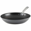 Best reviews of ⭐ Rachael Ray Cook + Create Hard Anodized Nonstick Frying Pan, 12.5in Home Cookware 🎉