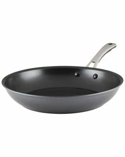 Best reviews of ⭐ Rachael Ray Cook + Create Hard Anodized Nonstick Frying Pan, 12.5in Home Cookware 🎉