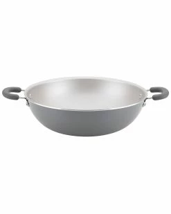 Deals 🔥 Rachael Ray Create Delicious Aluminum Nonstick Wok, 14.25in Home Cookware 🌟