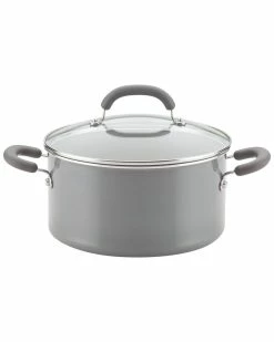 Promo ❤️ Rachael Ray Create Delicious Aluminum Nonstick Stockpot, 6-Quart Home Cookware ⭐