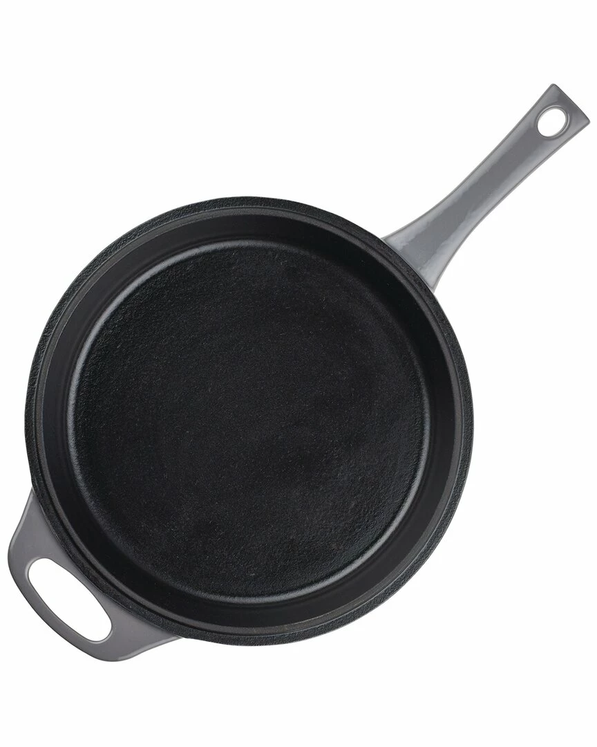 Wholesale β¨ Rachael Ray Enameled Cast Iron 3-In-1 Dutch Oven Skillet Saute Combo, 4-Quart Home Cookware π₯° - Image 4