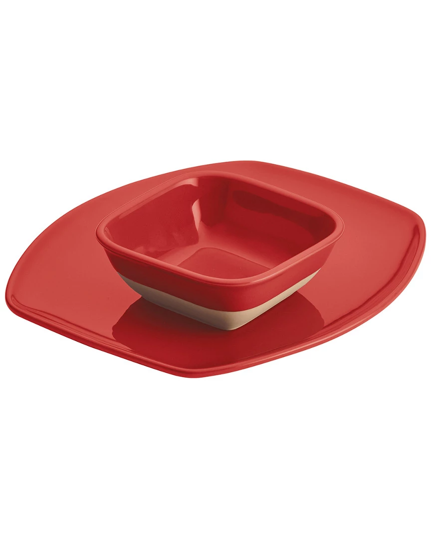 Flash Sale π Rachael Ray Cityscapes Ceramic Dip & Snack Set Home Cookware π