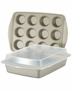 Brand new 🛒 Rachael Ray 3pc Swing Lid Set Home Cookware 👍