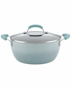 Best reviews of ✨ Rachael Ray Classic Brights Aluminum Nonstick 5.5 Pot Home Cookware 🎁
