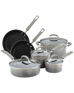 Deals 💯 Rachael Ray Classic Brights Aluminum Nonstick Cookware Set Home 😀