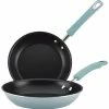 Best reviews of ✨ Rachael Ray Classic Brights Aluminum Nonstick Twin Set Home Cookware 🔥