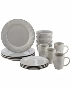 Coupon 🎉 Rachael Ray Cucina Dinnerware 16-Piece Stoneware Set Home 👏