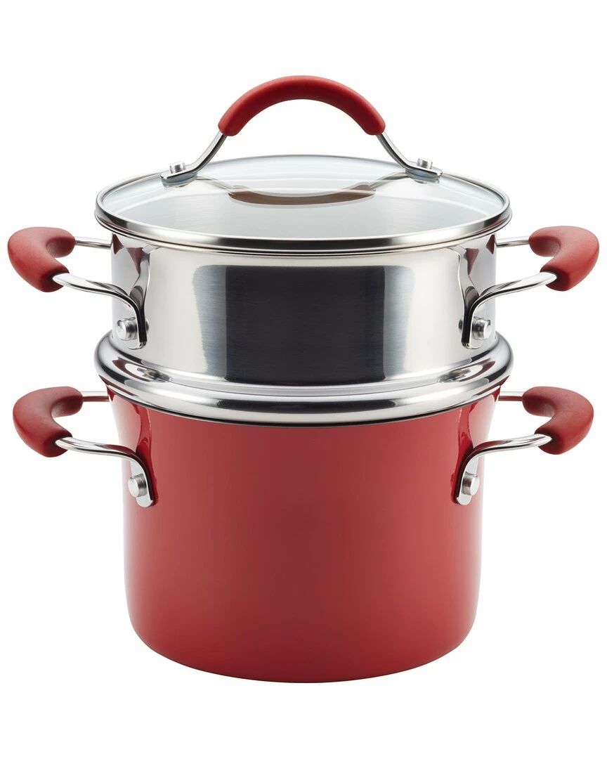 Cheap π Rachael Ray Cucina Hard Porcelain Enamel Nonstick Steamer Home Cookware π