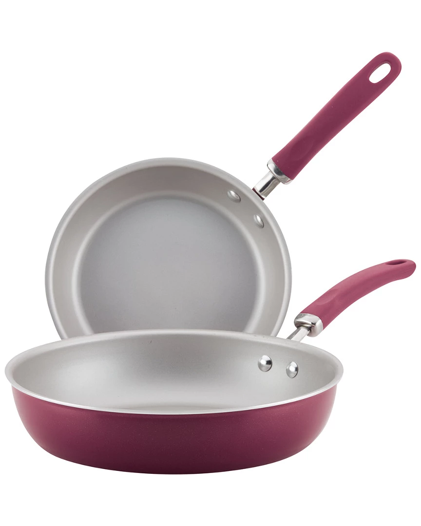 Best Sale π Rachael Ray Create Delicious Aluminum Nonstick Skillet Twin Pack Home Cookware β