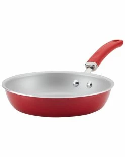 Best Pirce 🌟 Rachael Ray Create Delicious Aluminum Nonstick Deep Frying Pan, 9.5in Home Cookware 😉